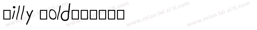 Billy Bold字体转换